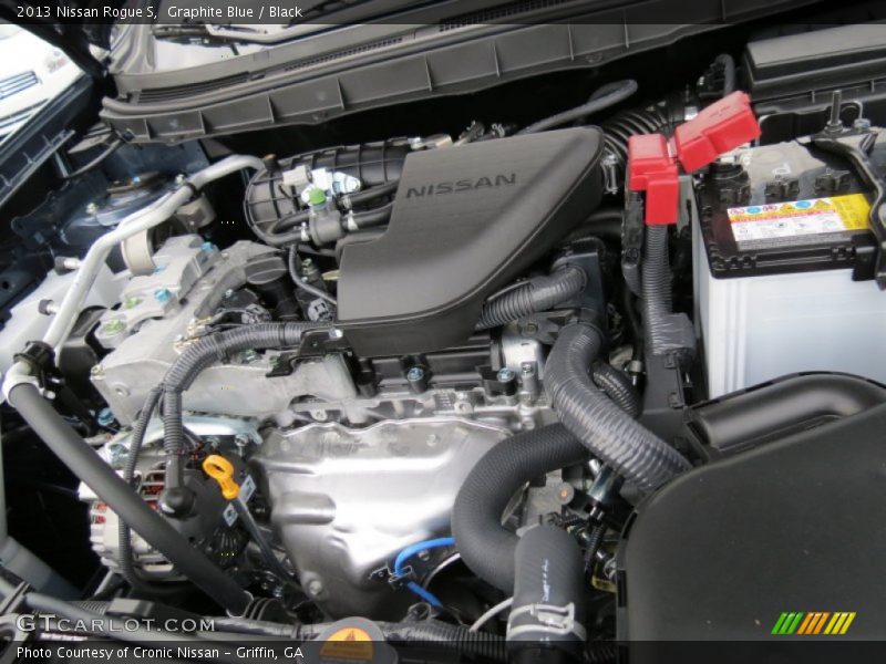 Graphite Blue / Black 2013 Nissan Rogue S