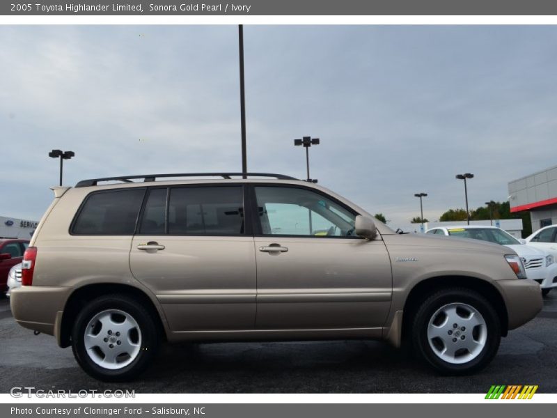 Sonora Gold Pearl / Ivory 2005 Toyota Highlander Limited