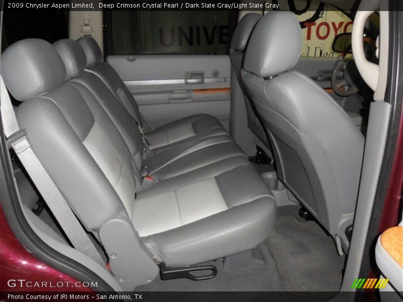 Deep Crimson Crystal Pearl / Dark Slate Gray/Light Slate Gray 2009 Chrysler Aspen Limited