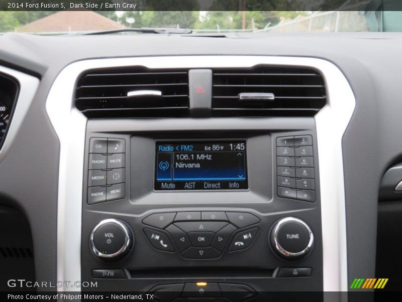 Dark Side / Earth Gray 2014 Ford Fusion S