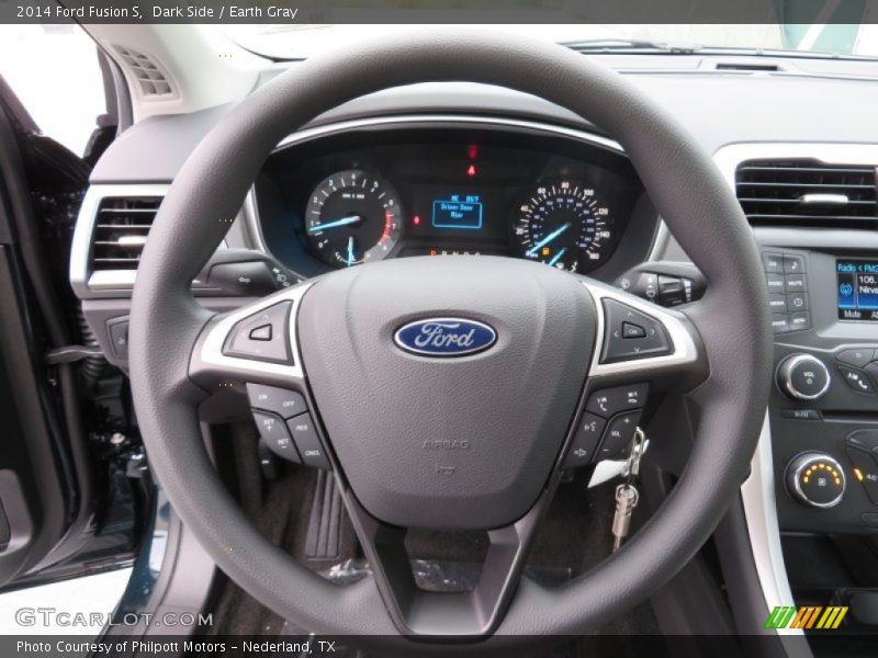 Dark Side / Earth Gray 2014 Ford Fusion S