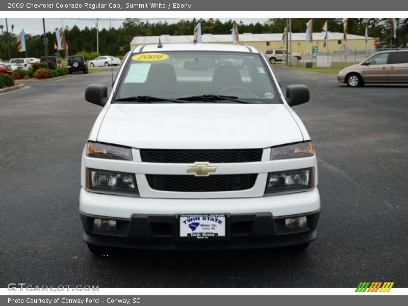 Summit White / Ebony 2009 Chevrolet Colorado Regular Cab