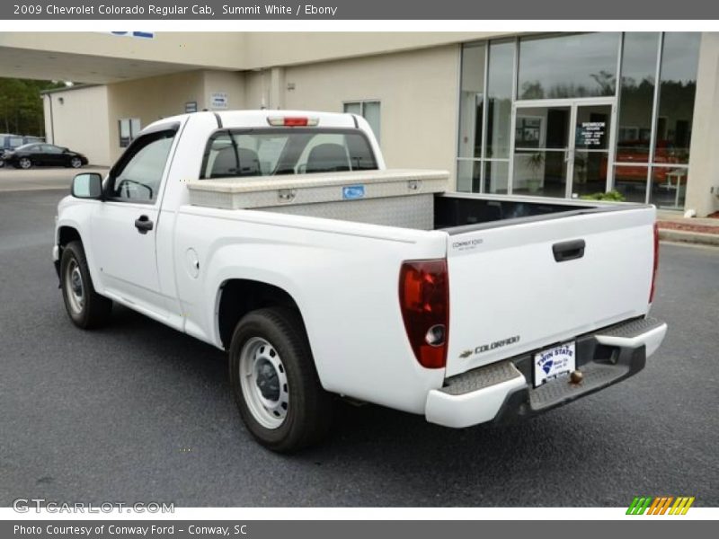 Summit White / Ebony 2009 Chevrolet Colorado Regular Cab