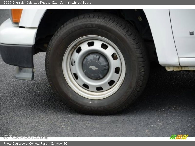 Summit White / Ebony 2009 Chevrolet Colorado Regular Cab