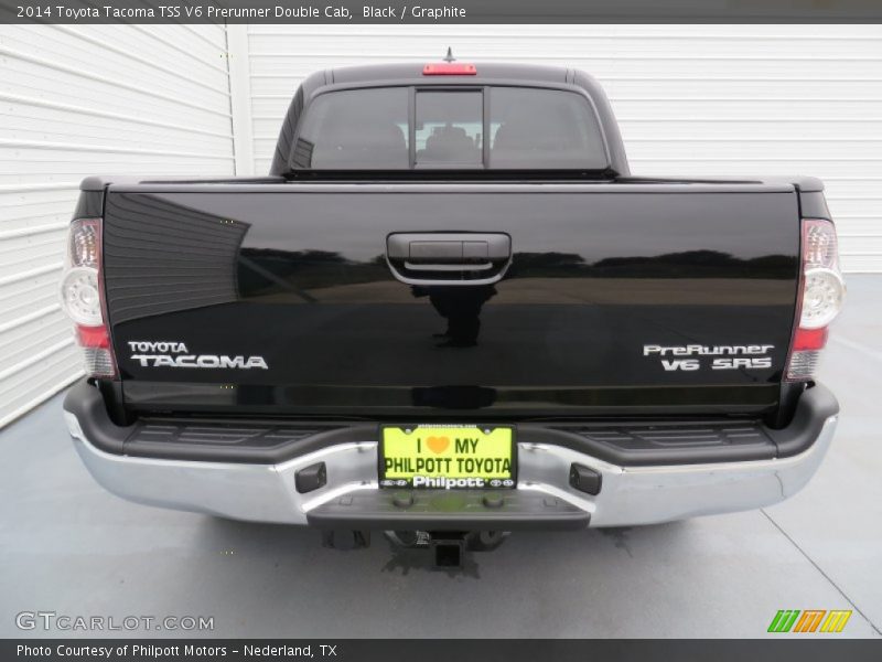 Black / Graphite 2014 Toyota Tacoma TSS V6 Prerunner Double Cab