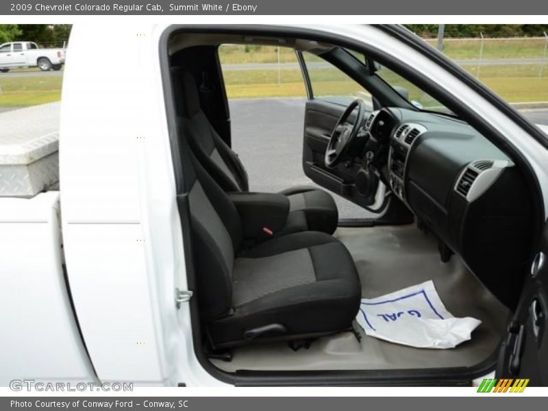 Summit White / Ebony 2009 Chevrolet Colorado Regular Cab