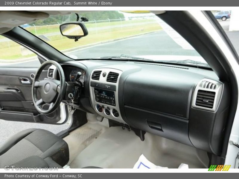 Summit White / Ebony 2009 Chevrolet Colorado Regular Cab