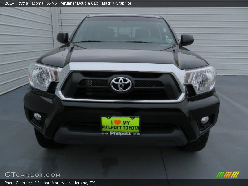 Black / Graphite 2014 Toyota Tacoma TSS V6 Prerunner Double Cab