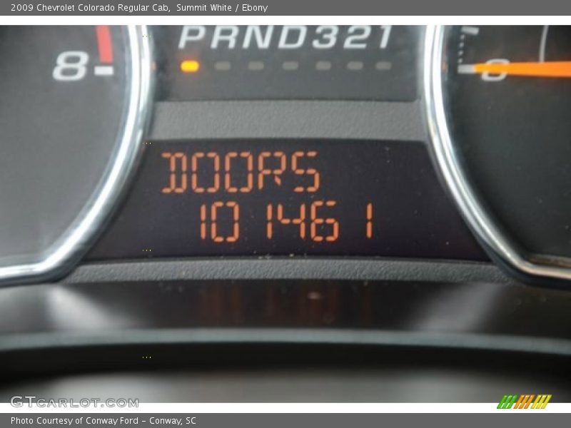 Summit White / Ebony 2009 Chevrolet Colorado Regular Cab