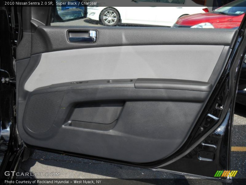 Super Black / Charcoal 2010 Nissan Sentra 2.0 SR