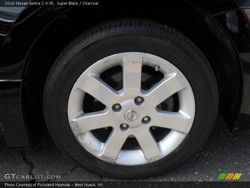 Super Black / Charcoal 2010 Nissan Sentra 2.0 SR