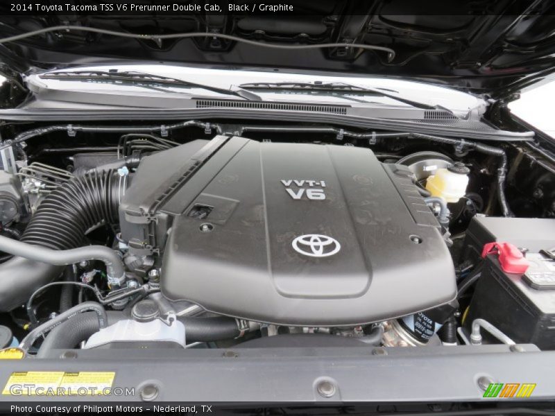 Black / Graphite 2014 Toyota Tacoma TSS V6 Prerunner Double Cab