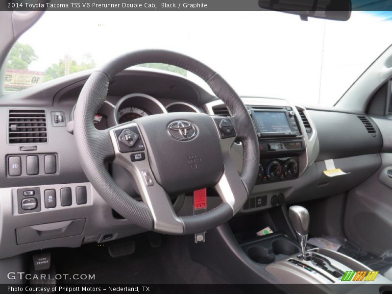 Black / Graphite 2014 Toyota Tacoma TSS V6 Prerunner Double Cab