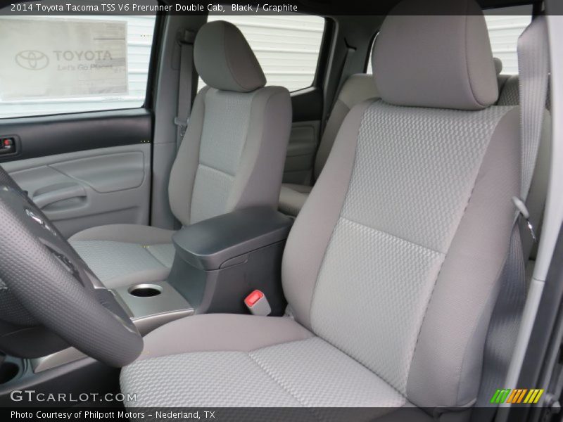 Black / Graphite 2014 Toyota Tacoma TSS V6 Prerunner Double Cab