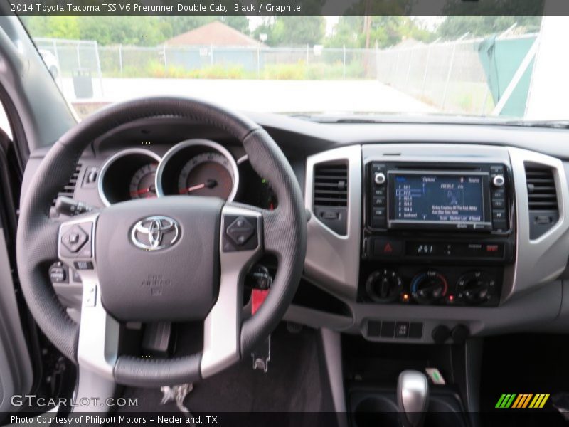 Black / Graphite 2014 Toyota Tacoma TSS V6 Prerunner Double Cab