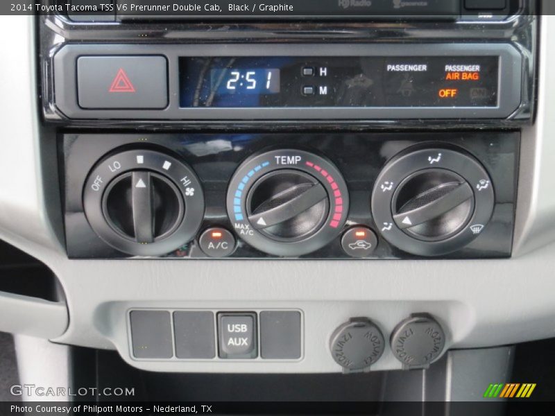 Black / Graphite 2014 Toyota Tacoma TSS V6 Prerunner Double Cab