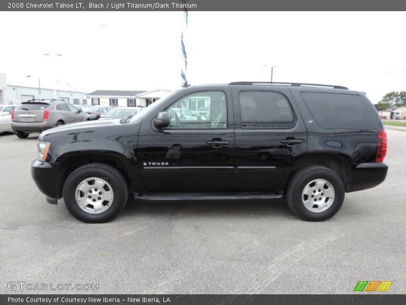 Black / Light Titanium/Dark Titanium 2008 Chevrolet Tahoe LT