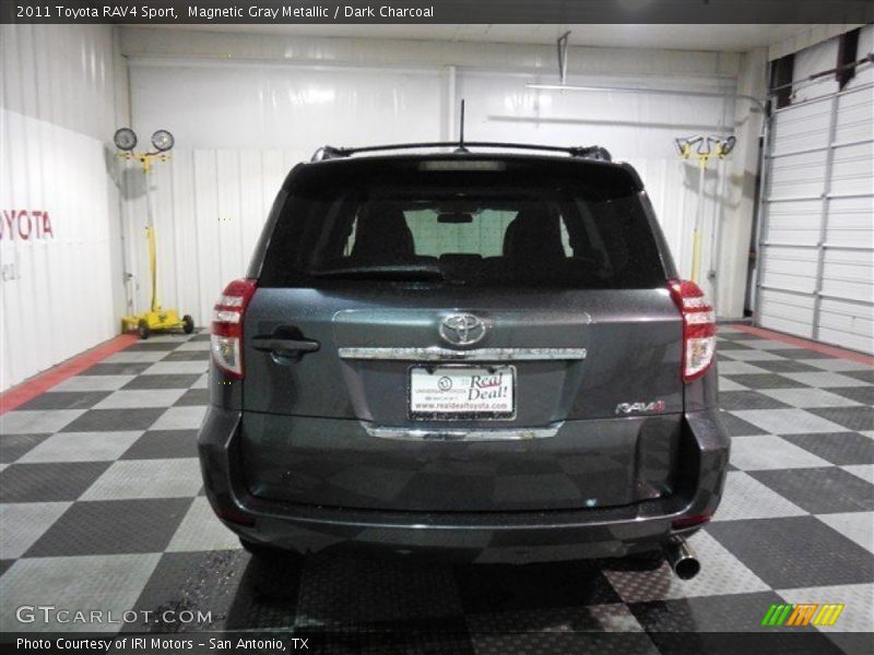 Magnetic Gray Metallic / Dark Charcoal 2011 Toyota RAV4 Sport