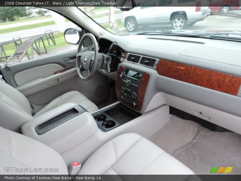 Black / Light Titanium/Dark Titanium 2008 Chevrolet Tahoe LT