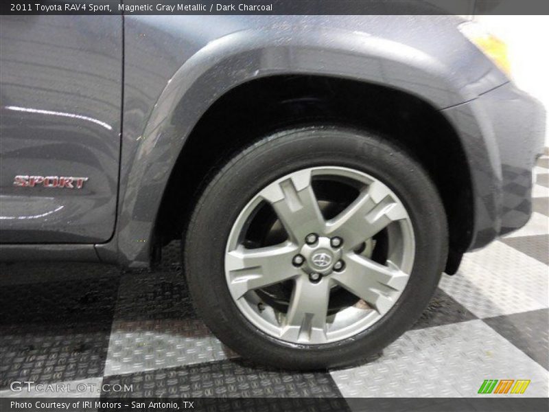 Magnetic Gray Metallic / Dark Charcoal 2011 Toyota RAV4 Sport