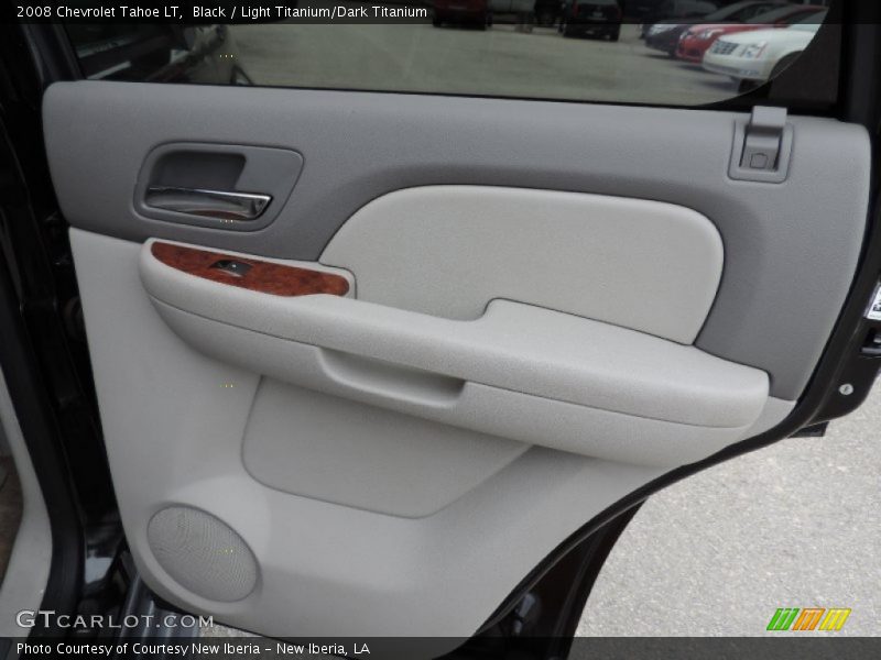 Black / Light Titanium/Dark Titanium 2008 Chevrolet Tahoe LT