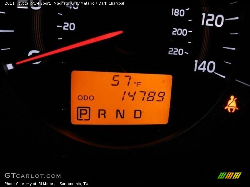 Magnetic Gray Metallic / Dark Charcoal 2011 Toyota RAV4 Sport