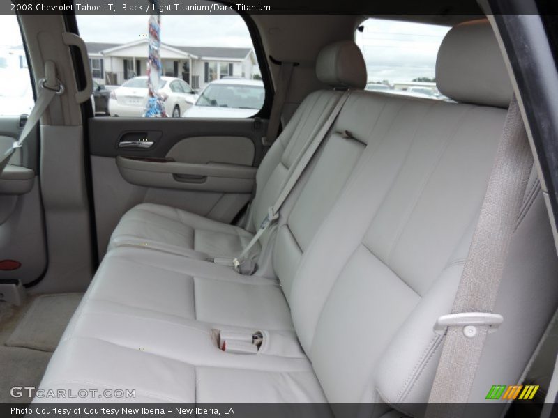 Black / Light Titanium/Dark Titanium 2008 Chevrolet Tahoe LT