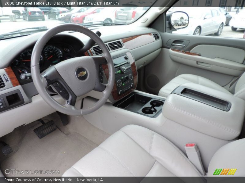 Black / Light Titanium/Dark Titanium 2008 Chevrolet Tahoe LT