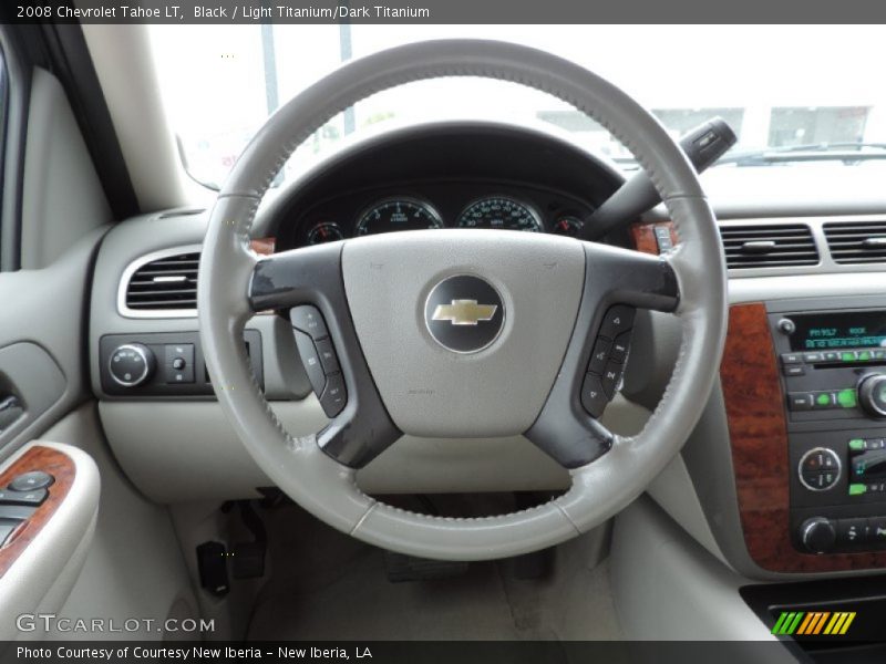 Black / Light Titanium/Dark Titanium 2008 Chevrolet Tahoe LT