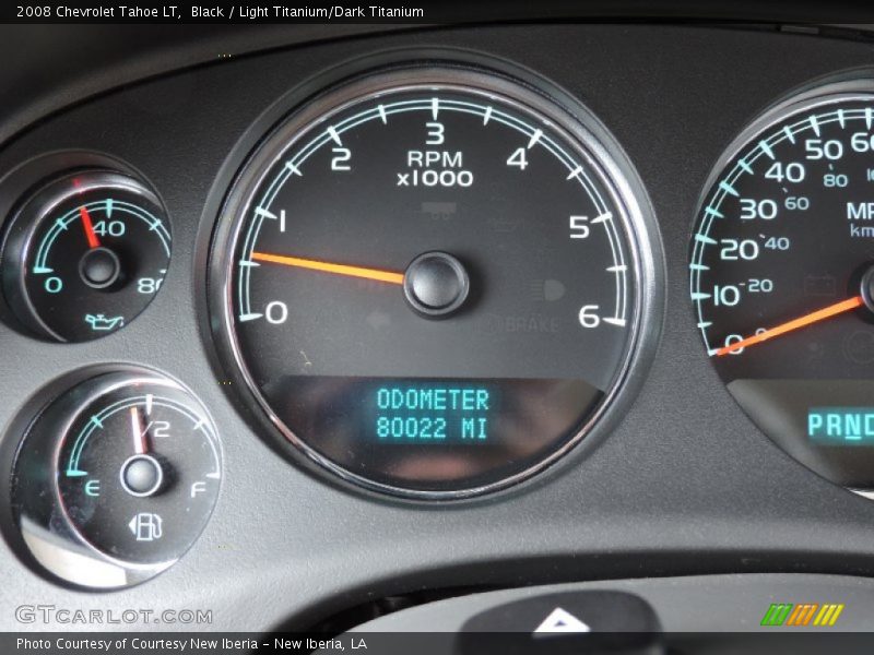 Black / Light Titanium/Dark Titanium 2008 Chevrolet Tahoe LT