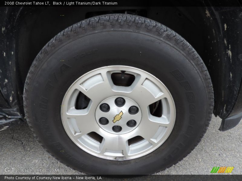 Black / Light Titanium/Dark Titanium 2008 Chevrolet Tahoe LT