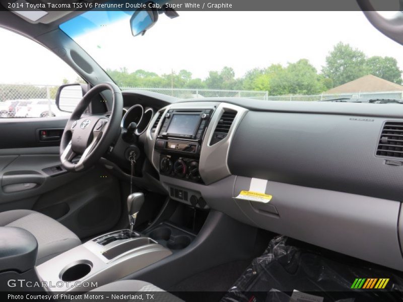 Dashboard of 2014 Tacoma TSS V6 Prerunner Double Cab