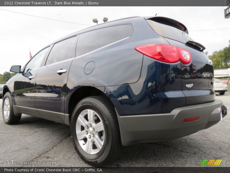 Dark Blue Metallic / Ebony 2012 Chevrolet Traverse LT