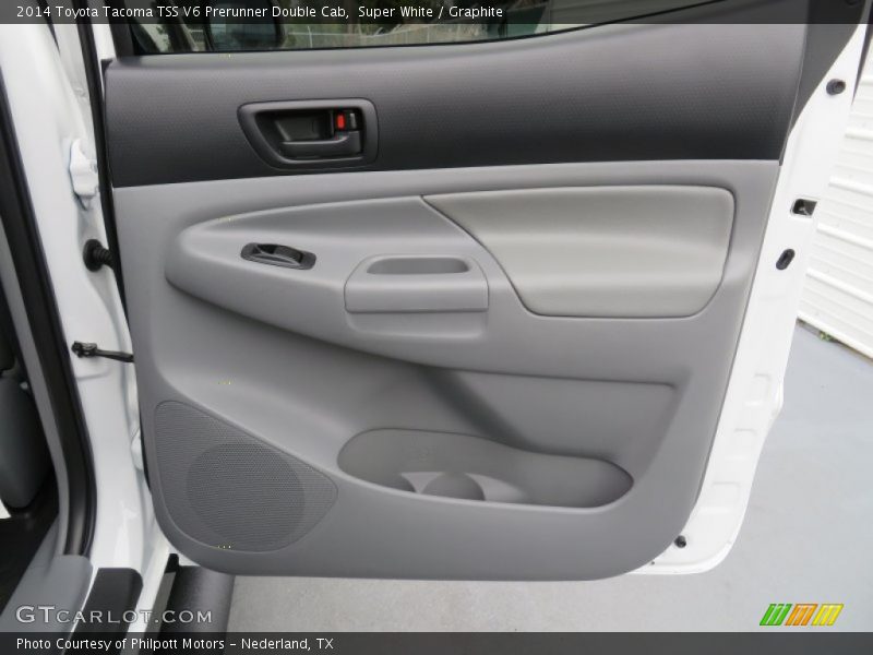 Door Panel of 2014 Tacoma TSS V6 Prerunner Double Cab