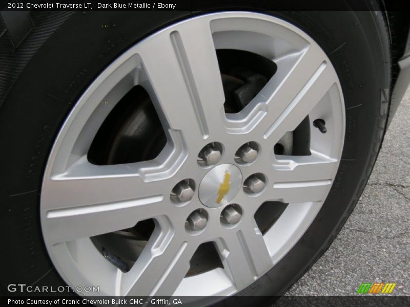 Dark Blue Metallic / Ebony 2012 Chevrolet Traverse LT