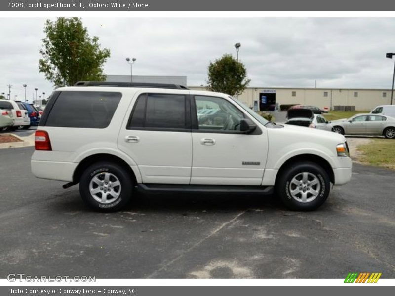Oxford White / Stone 2008 Ford Expedition XLT