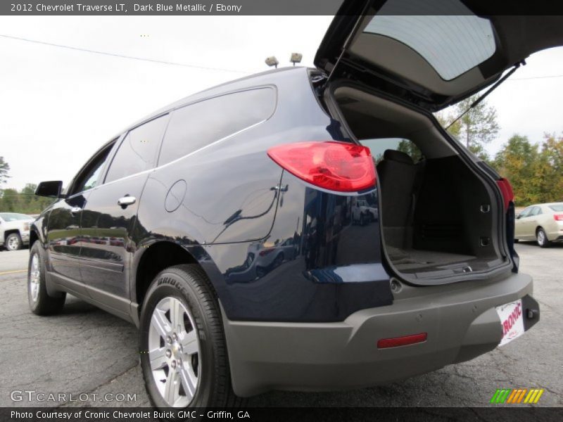 Dark Blue Metallic / Ebony 2012 Chevrolet Traverse LT
