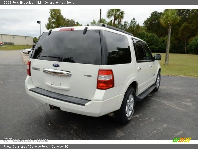 Oxford White / Stone 2008 Ford Expedition XLT