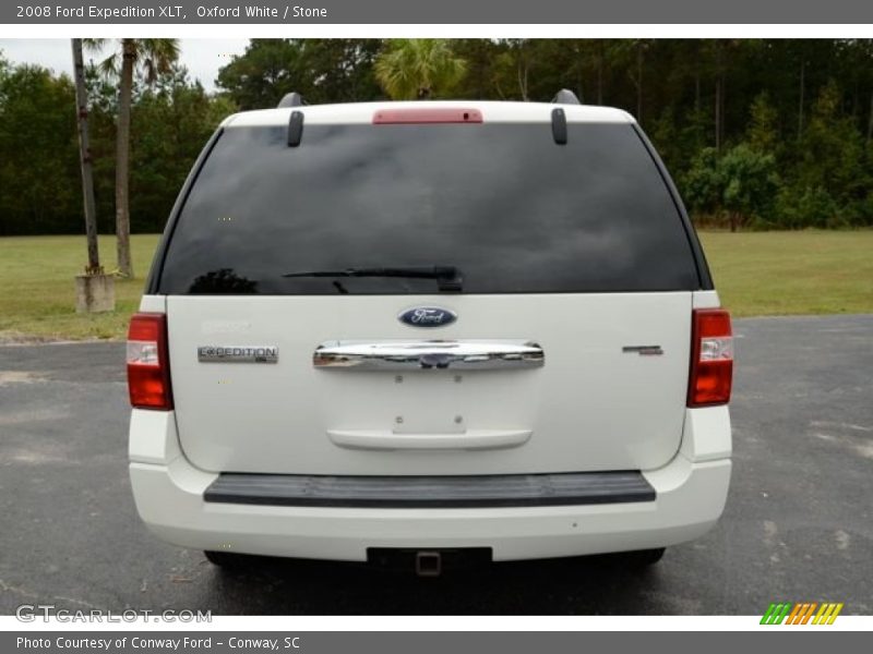 Oxford White / Stone 2008 Ford Expedition XLT