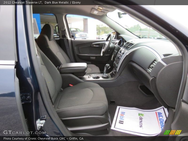 Dark Blue Metallic / Ebony 2012 Chevrolet Traverse LT