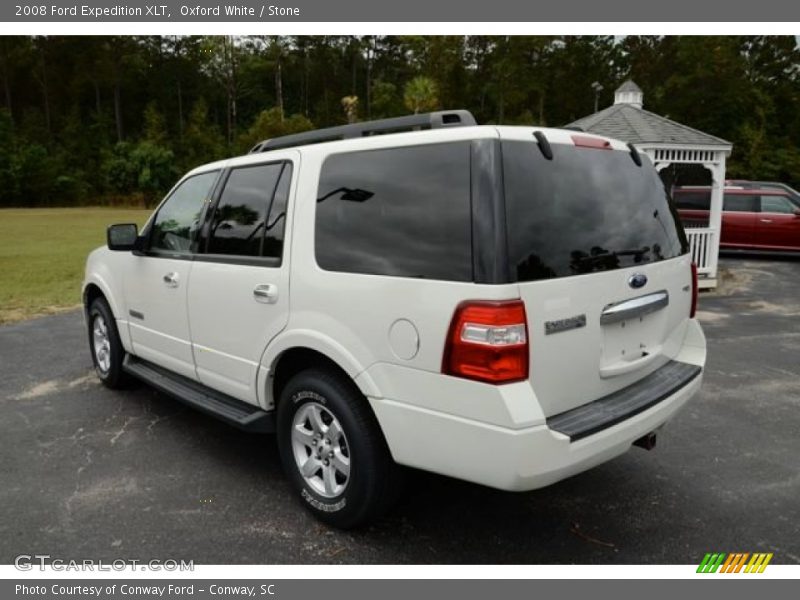 Oxford White / Stone 2008 Ford Expedition XLT