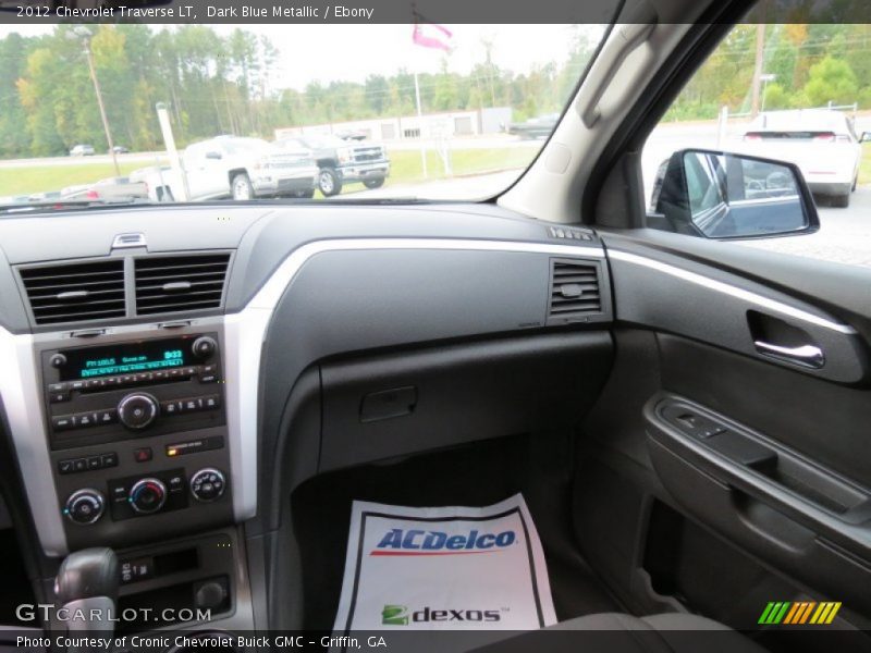 Dark Blue Metallic / Ebony 2012 Chevrolet Traverse LT