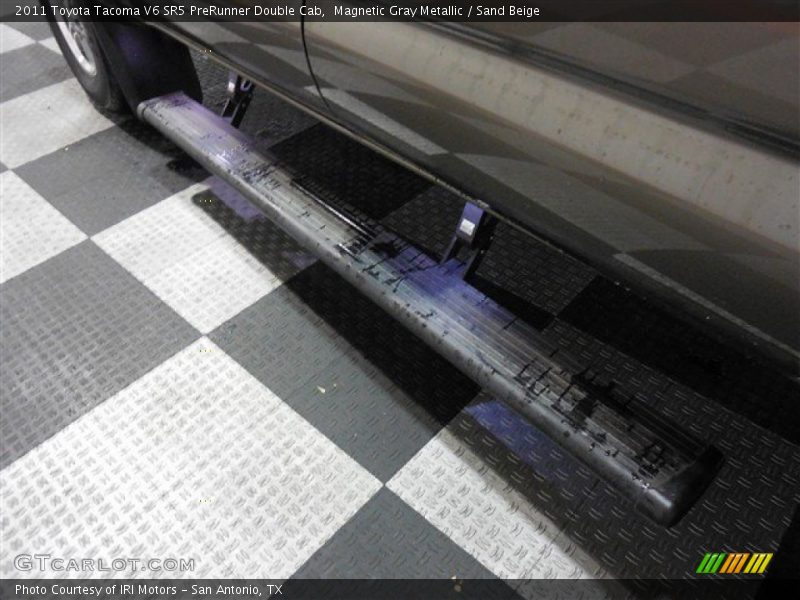 Magnetic Gray Metallic / Sand Beige 2011 Toyota Tacoma V6 SR5 PreRunner Double Cab