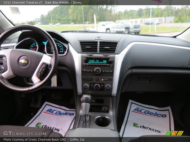 Dark Blue Metallic / Ebony 2012 Chevrolet Traverse LT