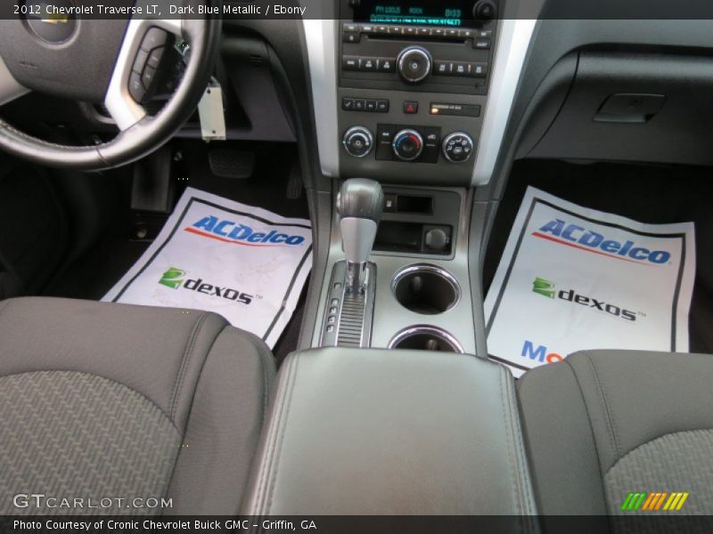 Dark Blue Metallic / Ebony 2012 Chevrolet Traverse LT