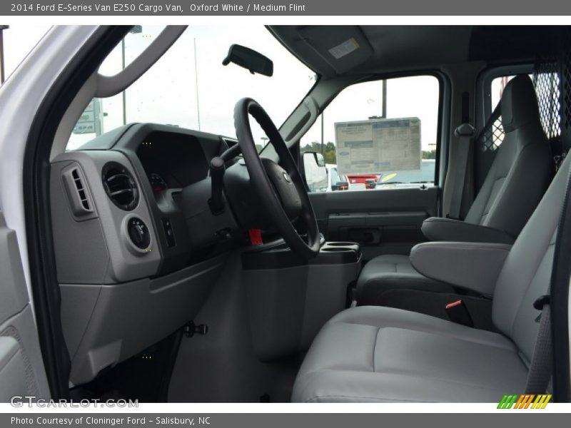 Oxford White / Medium Flint 2014 Ford E-Series Van E250 Cargo Van