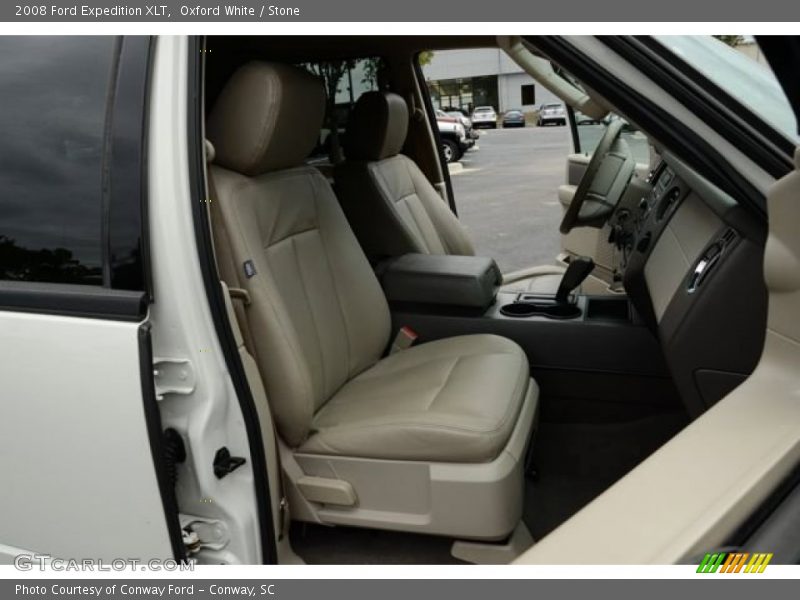 Oxford White / Stone 2008 Ford Expedition XLT