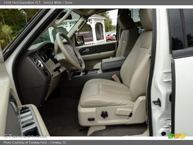 Oxford White / Stone 2008 Ford Expedition XLT