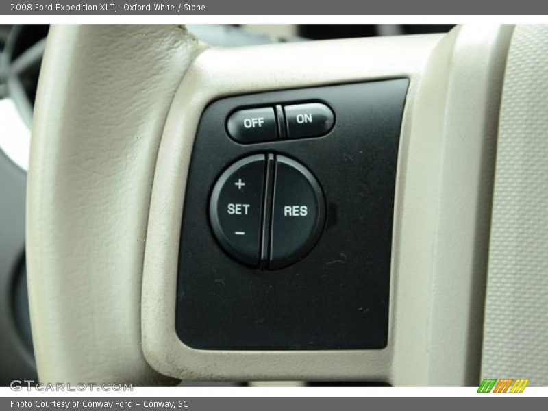 Oxford White / Stone 2008 Ford Expedition XLT