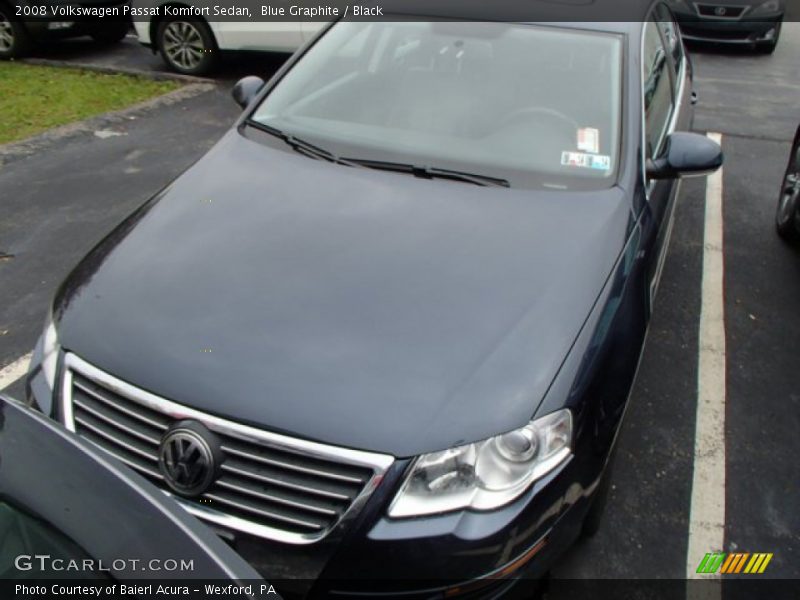 Blue Graphite / Black 2008 Volkswagen Passat Komfort Sedan